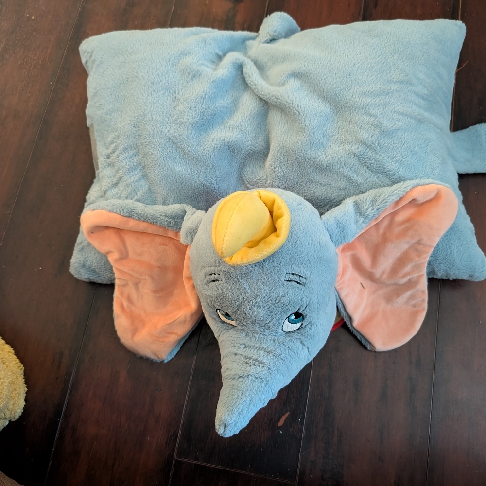 Disney Parks Pillow Plush Dream Friend Dumbo Pillow Pet 14" x 20"